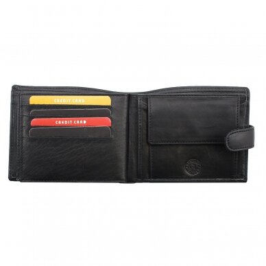 Genuine Leather rahakott RFID-kaitsega VPN1852BLK