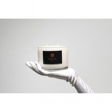 Žvakė PRIVE HOME Tobacco&Leather PH-C730W-005-B